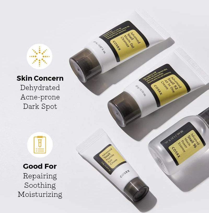 COSRX ALL ABOUT SNAIL TRAVEL KIT 4 items