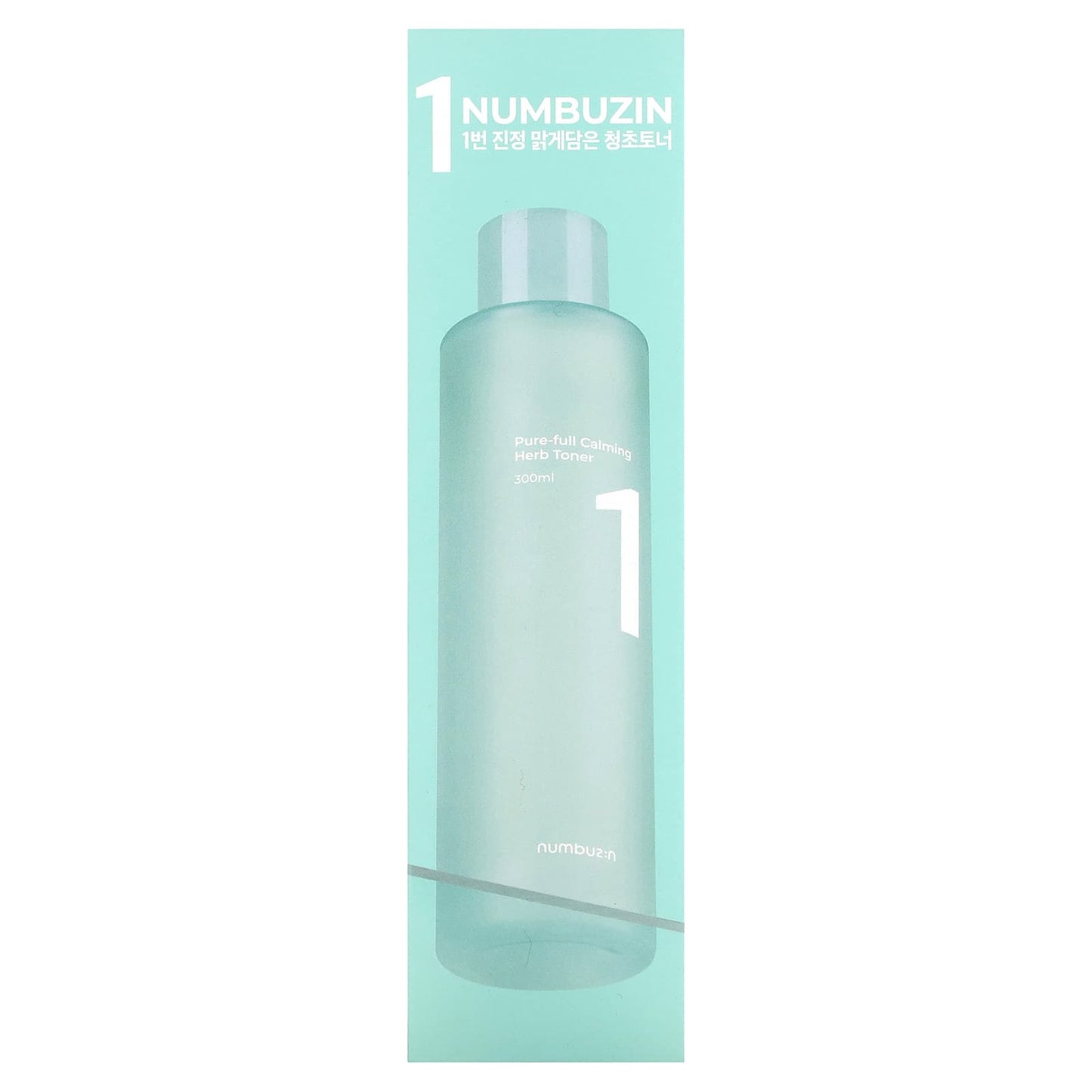 numbuzin - No.1 Pure-Full Calming Herb Toner - original Korean