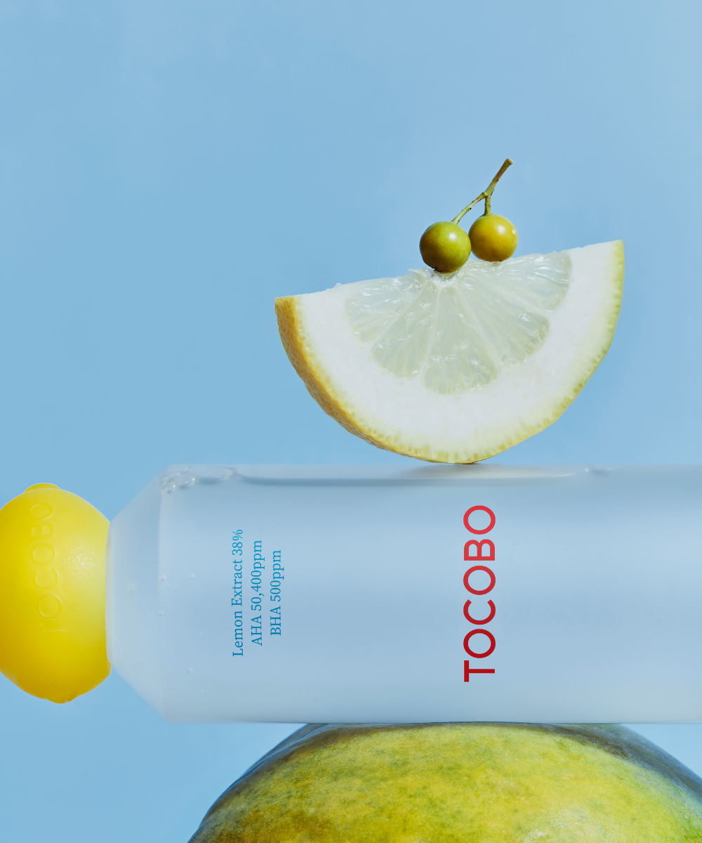 Tocobo AHA BHA Lemon Toner Lemon Extract 38% AHA 50, 400ppm BHA 500ppm - original Korean