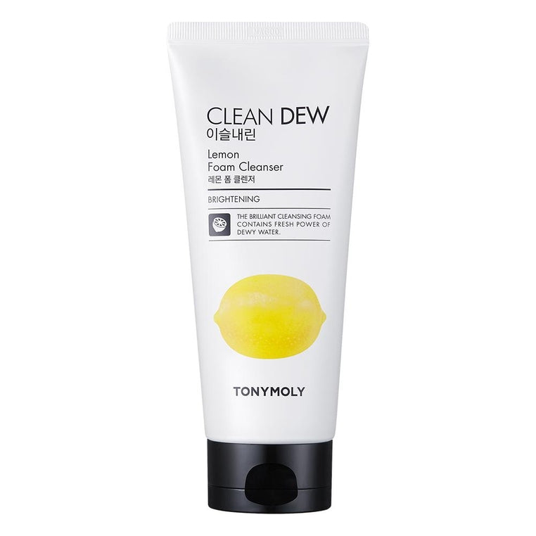 Clean Dew Foam Cleanser Lemon - Korean - The SkinCare