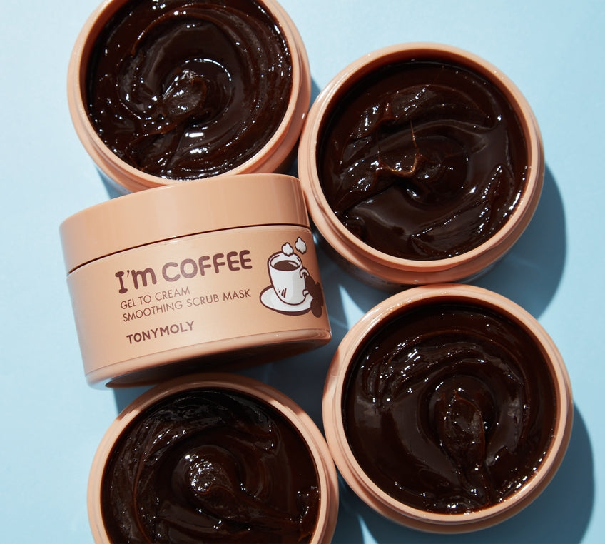 I'm Coffee Gel To Cream Smoothing Scrub Mask - Korean - The SkinCare