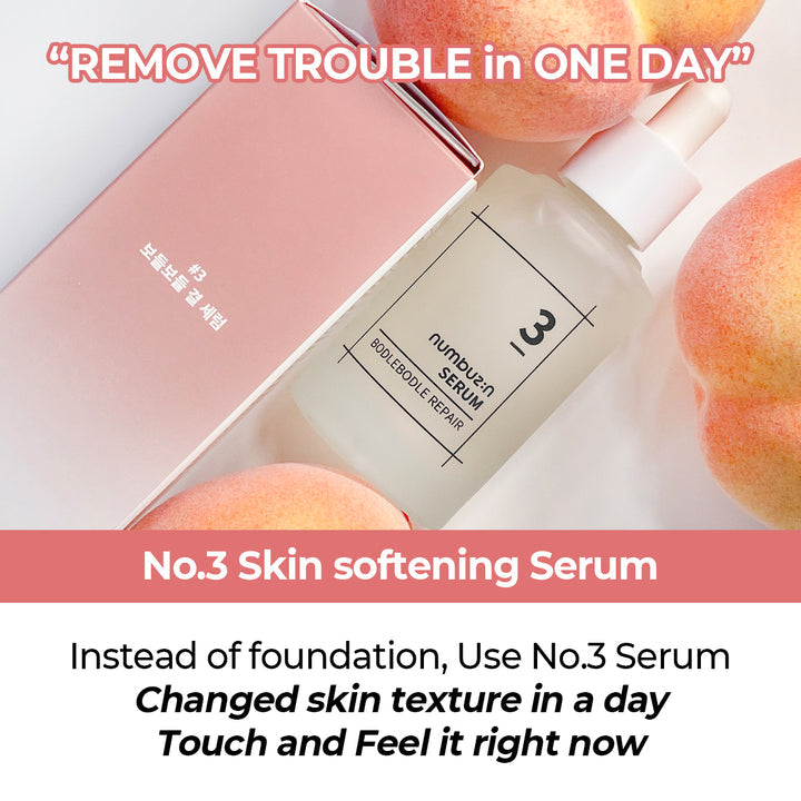 numbuzin - No.3 Skin Softening Serum - original Korean