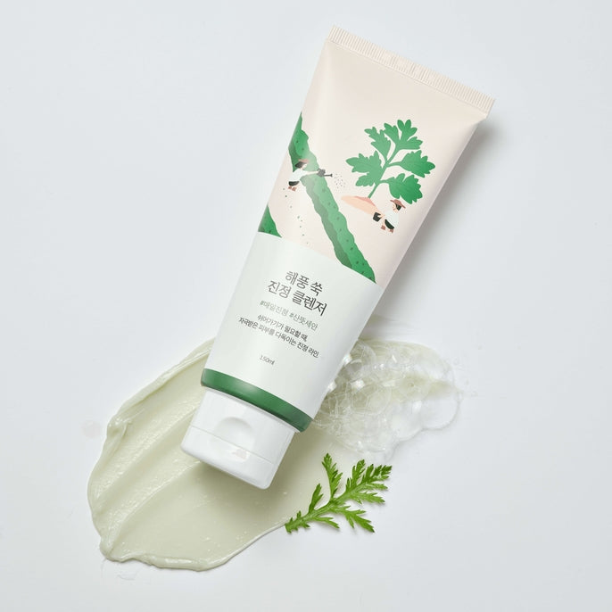 Round Lab - Mugwort Calming Cleanser - Korean - The SkinCare