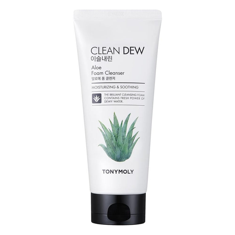 Clean Dew Foam Cleanser Aloe - Korean - The SkinCare