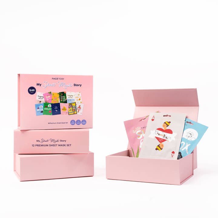 My Sheet Mask Story Gift Set (12 Set) - Korean - The SkinCare