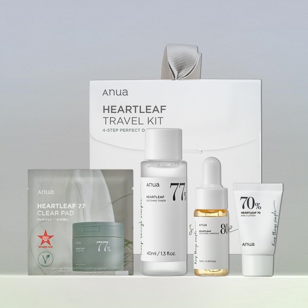 ANUA - Heartleaf Soothing Trial Travel Kit 4pcs