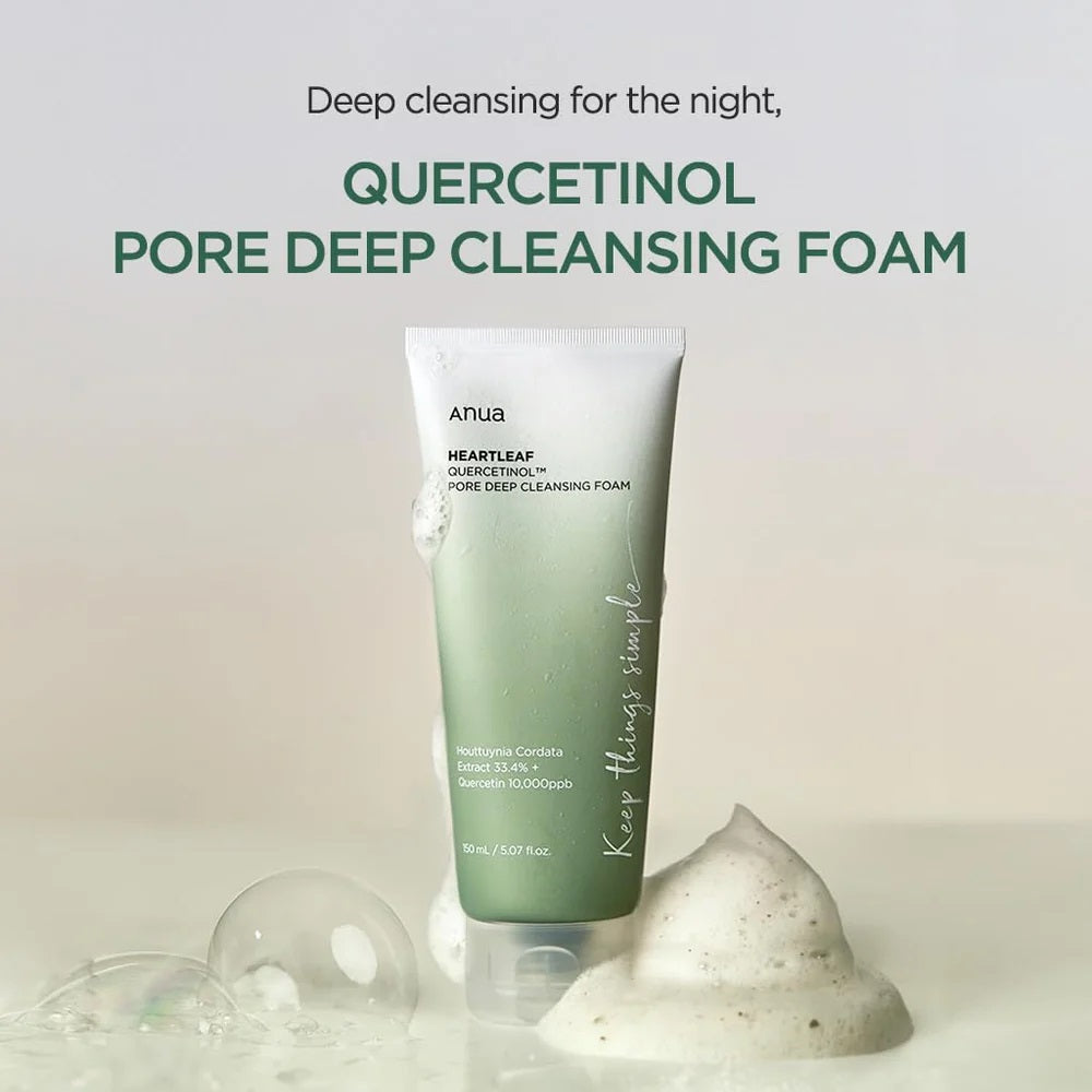 ANUA - Heartleaf Quercetinol Pore Deep Cleansing Foam