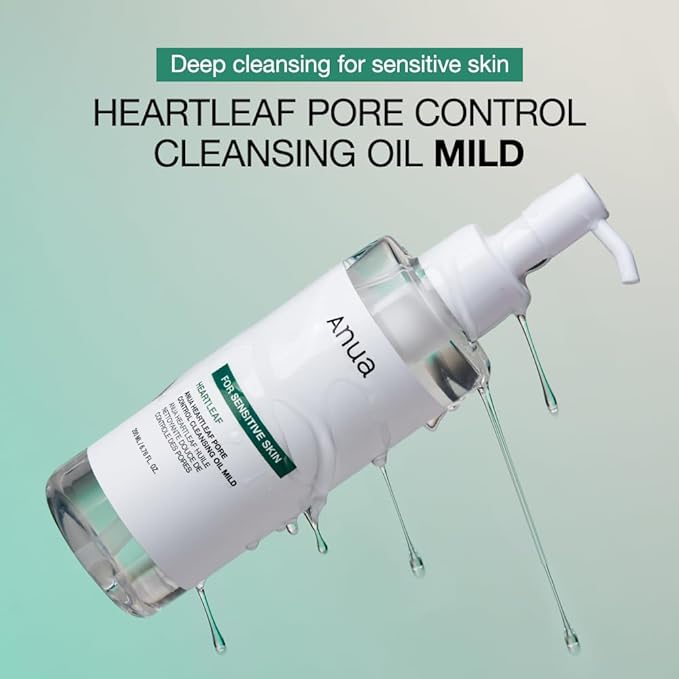 Anua - Heartleaf Pore Control Cleansing Oil Mild - original Korean