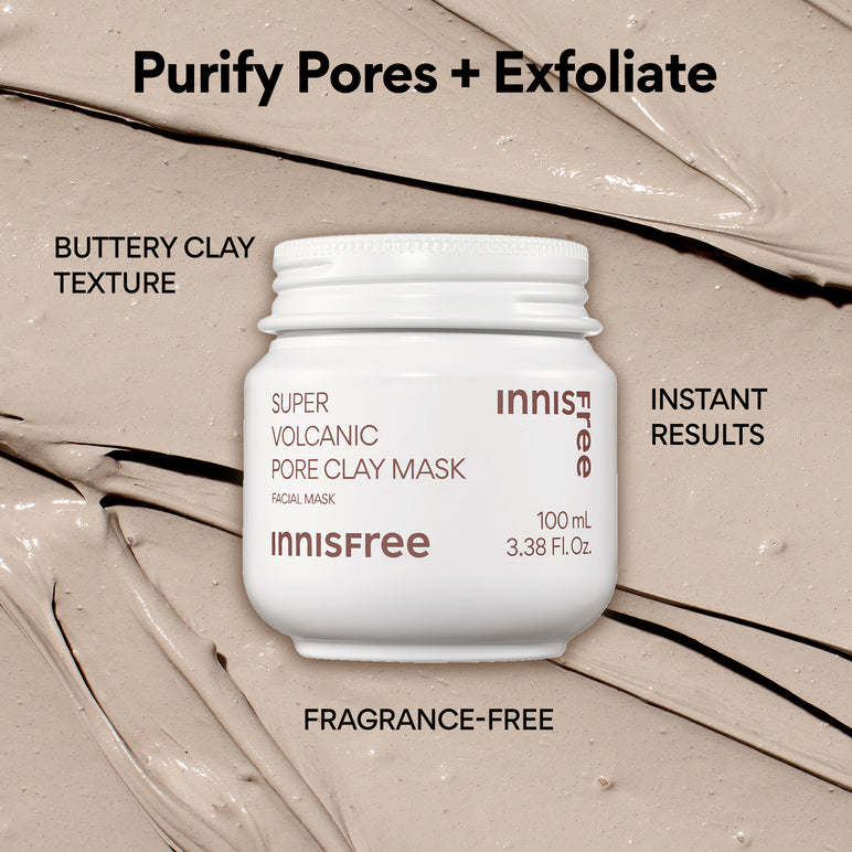 innisfree - Super Volcanic Pore Clay Mask Purify + Oil control