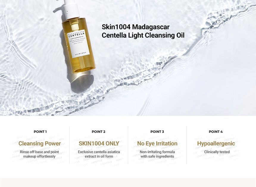 SKIN1004 - Madagascar Centella Light Cleansing Oil - original Korean