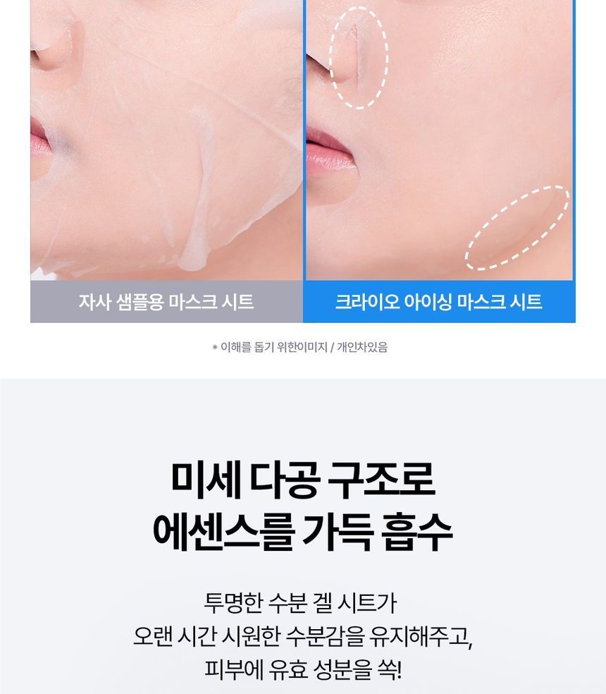 NATURE REPUBLIC - Cryo Icing Vitalizing Mask Sheet - original Korean