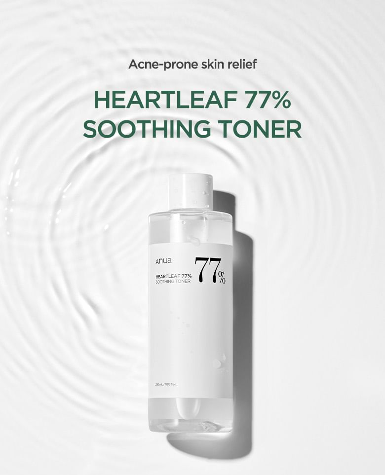 Anua - Heartleaf 77% Soothing Toner - original Korean