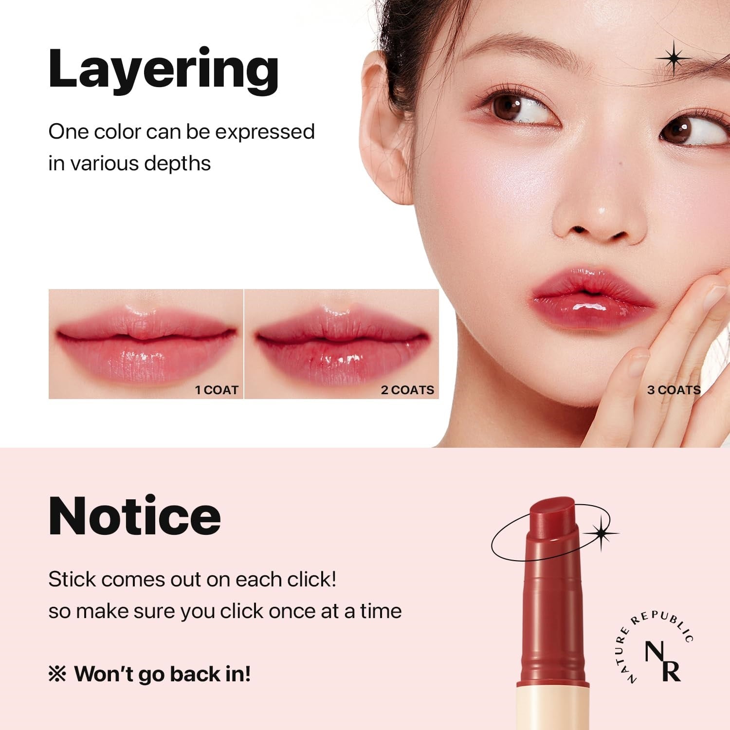 NATURE REPUBLIC - Honey Melting Lip - Plum