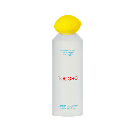 Tocobo AHA BHA Lemon Toner Lemon Extract 38% AHA 50, 400ppm BHA 500ppm - original Korean