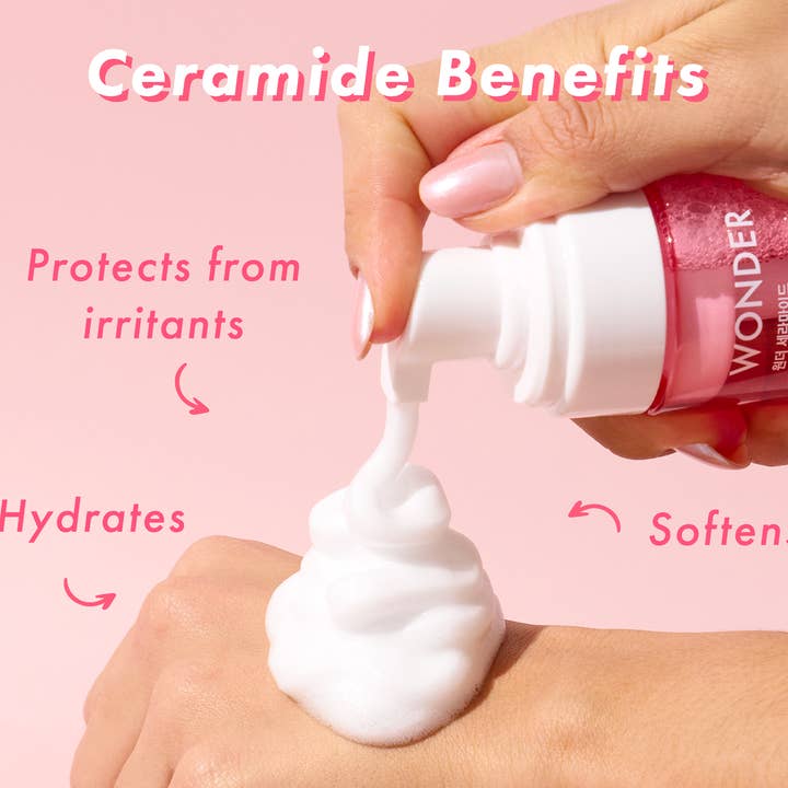 Wonder Ceramide Mochi Gentle Foam Cleanser - Korean - The SkinCare