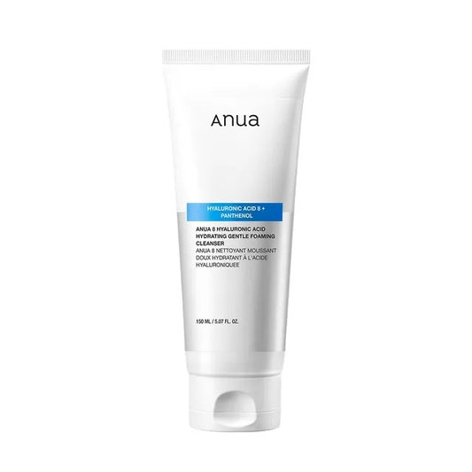 Anua - 8 Hyaluronic Acid Hydrating Gentle Foaming Cleanser 150 ml - Original Korean