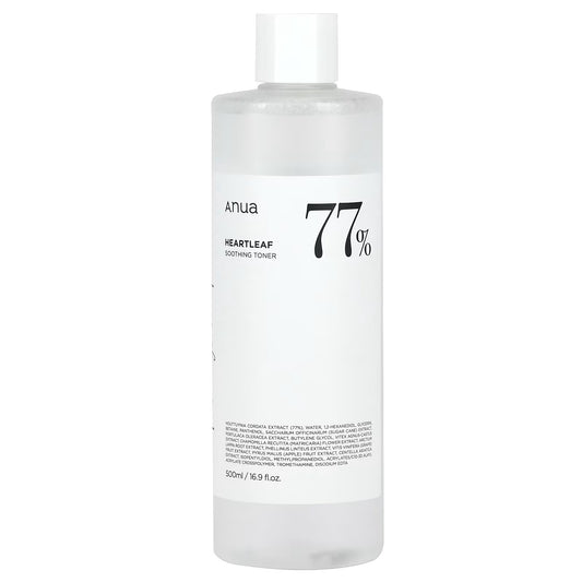 Anua - Heartleaf 77% Soothing Toner JUMBO 500ml - original Korean