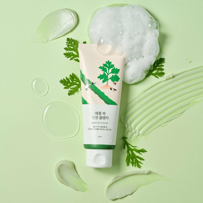 Round Lab - Mugwort Calming Cleanser - Korean - The SkinCare