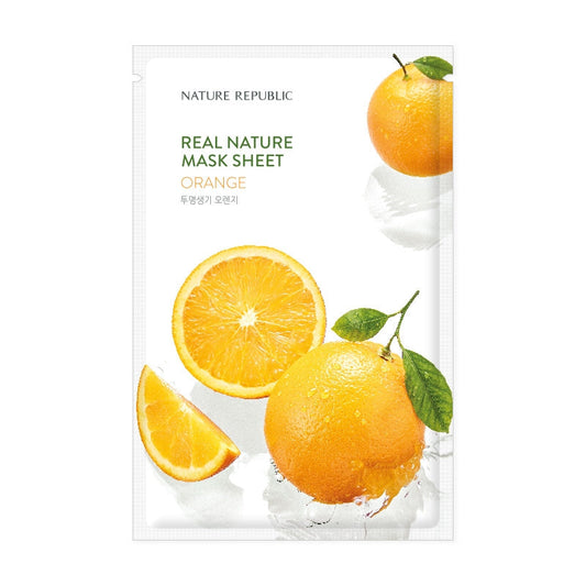 NATURE REPUBLIC - REAL NATURE Mask Sheet Orange - original Korean