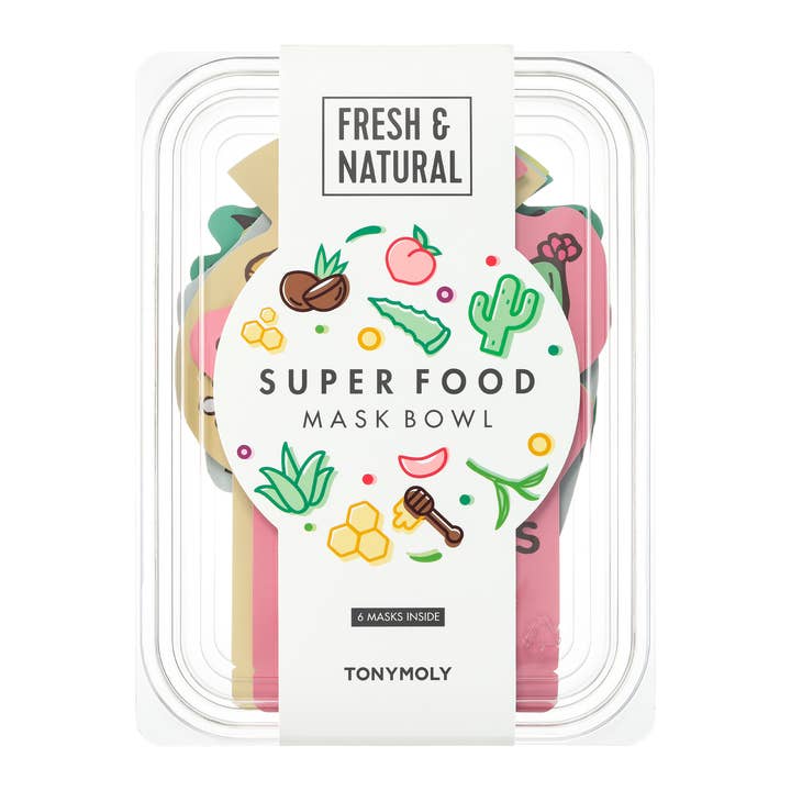 Super Food Bowl Sheet Mask Set - Korean - The SkinCare