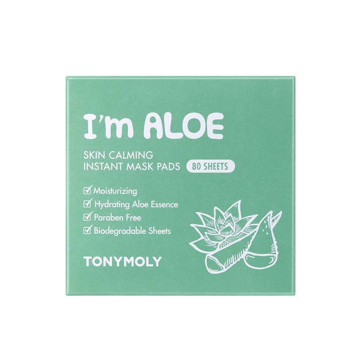 I'm Aloe Skin Calming Instant Mask Pads - Korean - The SkinCare