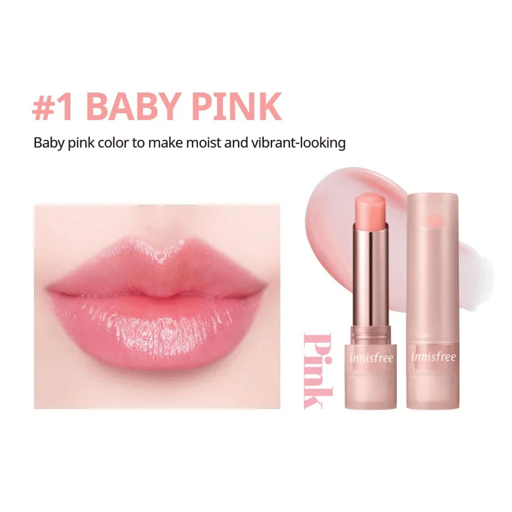 innisfree - Dewy Tint Lip Balm - Baby Pink