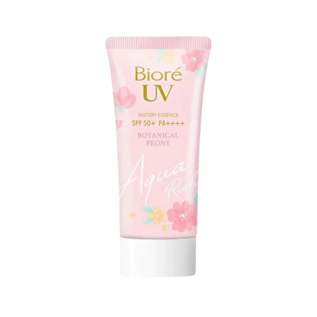 Kao - Biore UV Aqua Rich Watery Essence Sunscreen SPF 50+ PA++++ Botanical Peony Edition