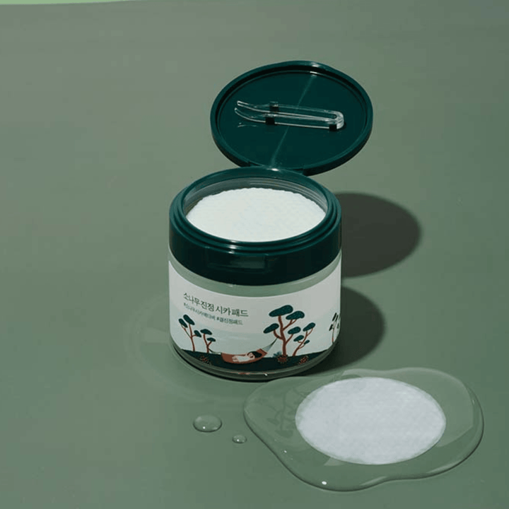 Round Lab - Pine Calming Cica Pad - Korean - The SkinCare