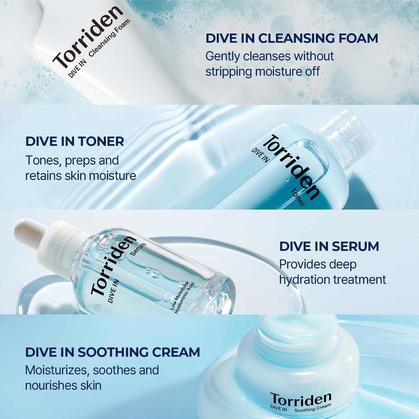 Torriden - DIVE-IN Trial Kit - Original Korean